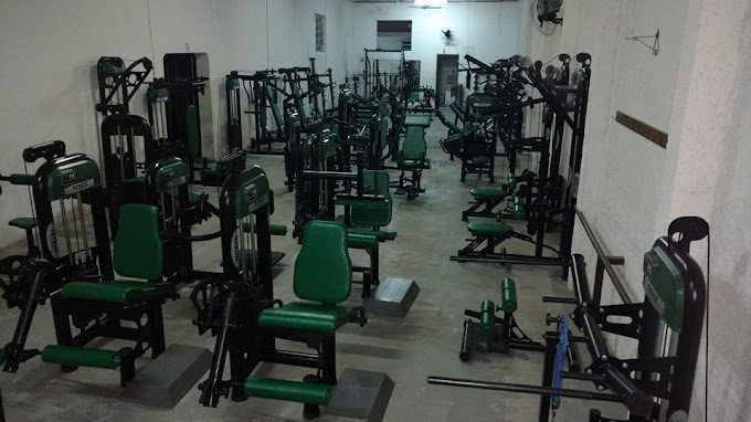 Interior da Academia Saúde